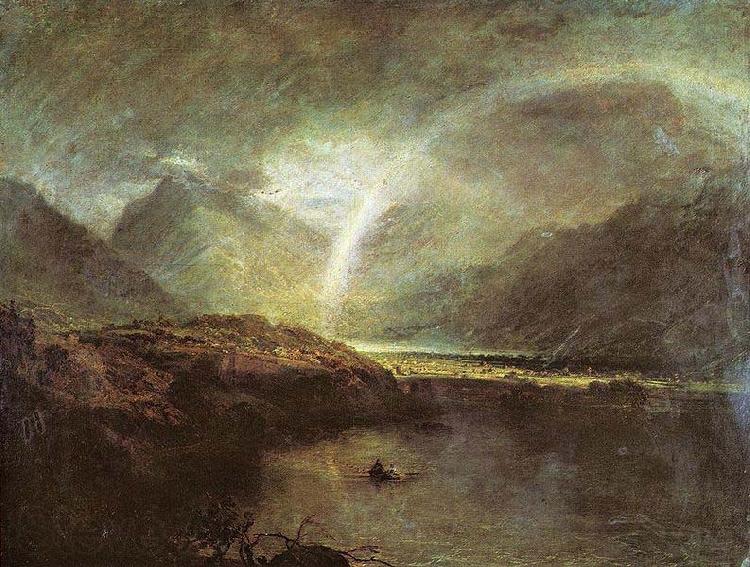 Joseph Mallord William Turner Buttermere Lake Germany oil painting art